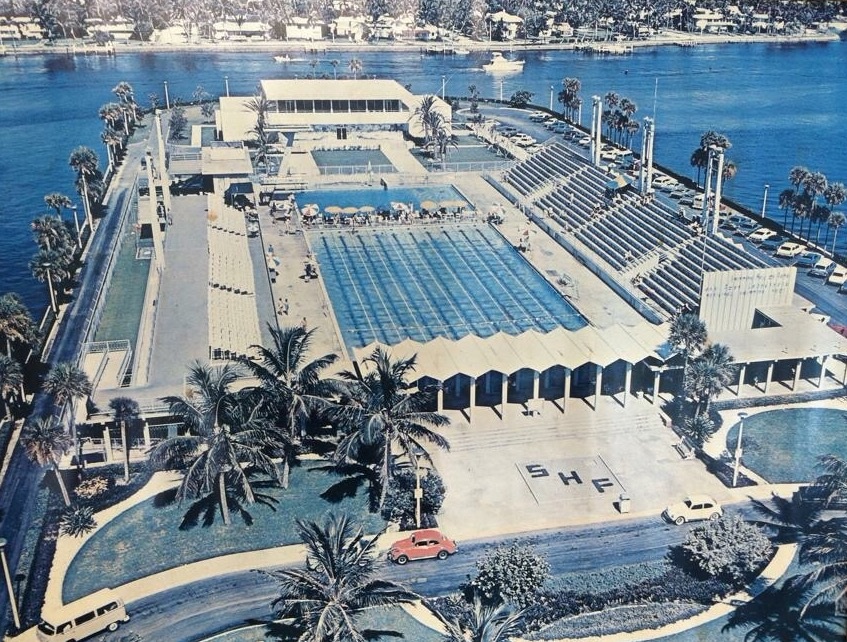 Aquatic Center historic photo