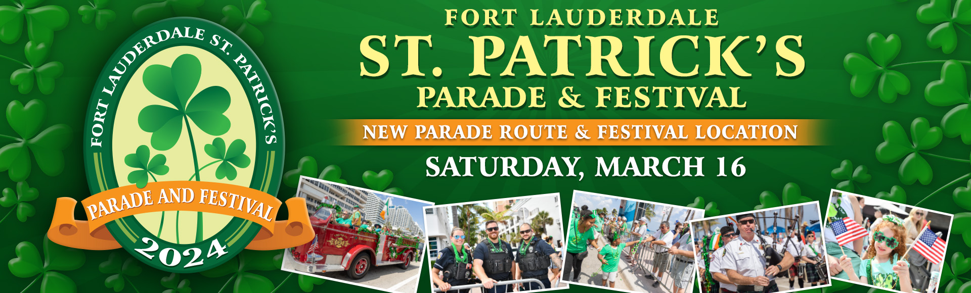 St Patrick's Parade & Festival March 16